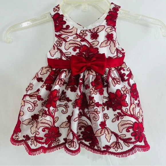 open lace back dress Amazon.com: American Princess Infant Girls Sparkly Pink Satin Sequin Party  Dress 6 Months: Clothing, Shoes & Jewelry main image 0
